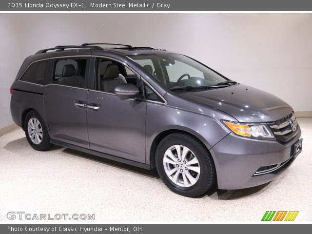 2015 Honda Odyssey EX-L in Modern Steel Metallic