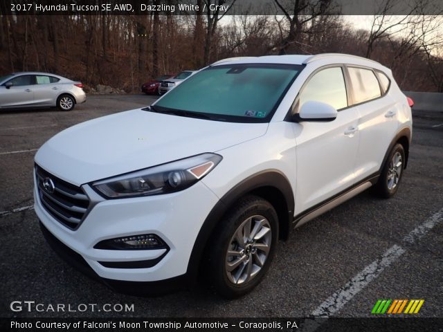 2017 Hyundai Tucson SE AWD in Dazzling White