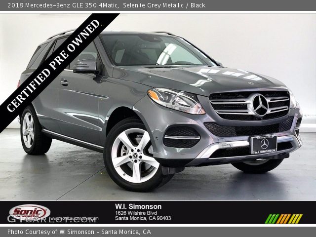 2018 Mercedes-Benz GLE 350 4Matic in Selenite Grey Metallic