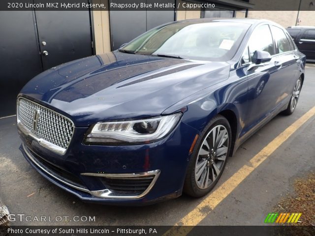 2020 Lincoln MKZ Hybrid Reserve in Rhapsody Blue Metallic