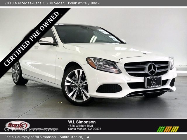 2018 Mercedes-Benz C 300 Sedan in Polar White