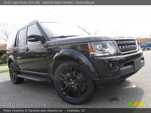 2016 Land Rover LR4 HSE in Santorini Black Metallic