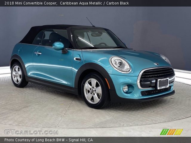 2018 Mini Convertible Cooper in Caribbean Aqua Metallic
