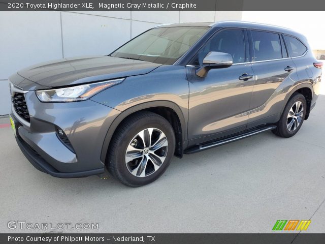 2020 Toyota Highlander XLE in Magnetic Gray Metallic