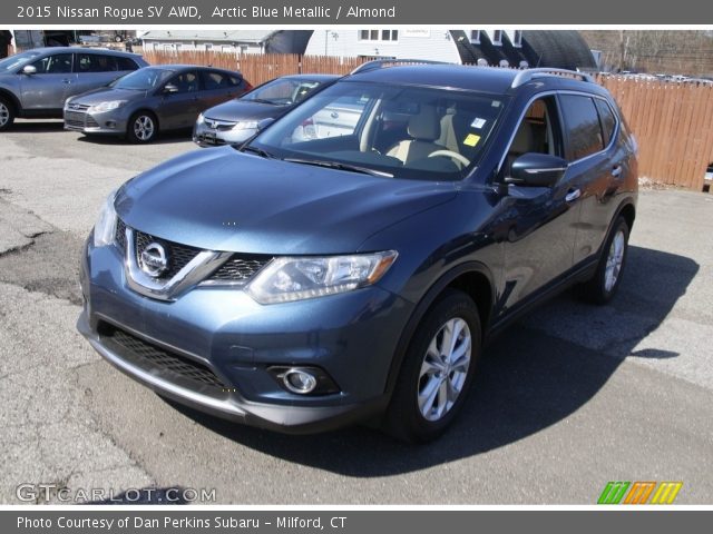 2015 Nissan Rogue SV AWD in Arctic Blue Metallic