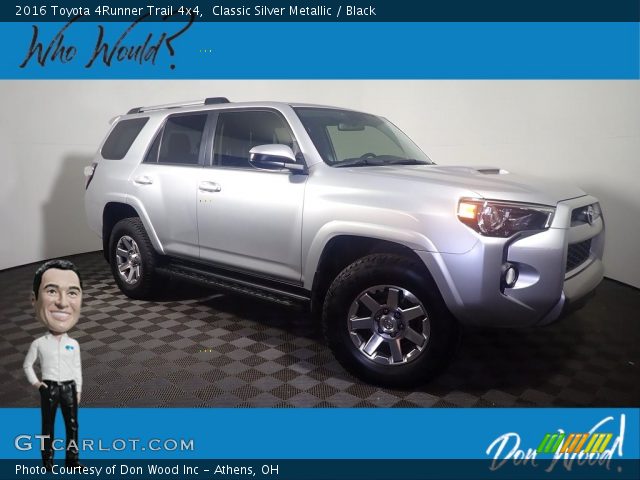2016 Toyota 4Runner Trail 4x4 in Classic Silver Metallic