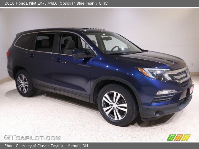 2016 Honda Pilot EX-L AWD in Obsidian Blue Pearl