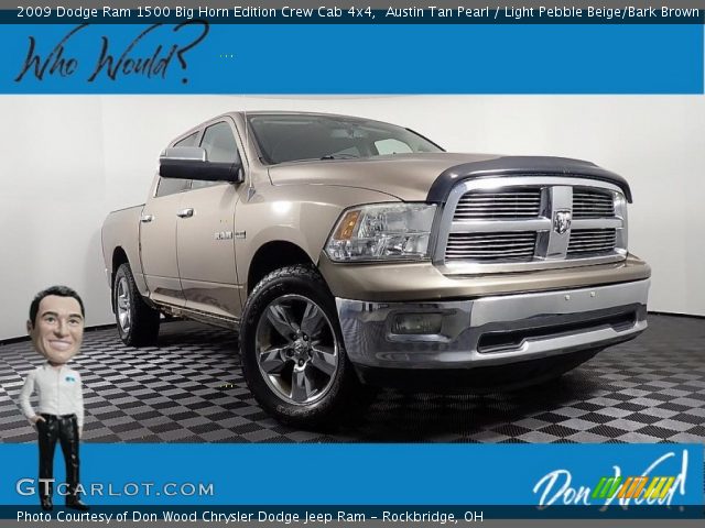 2009 Dodge Ram 1500 Big Horn Edition Crew Cab 4x4 in Austin Tan Pearl