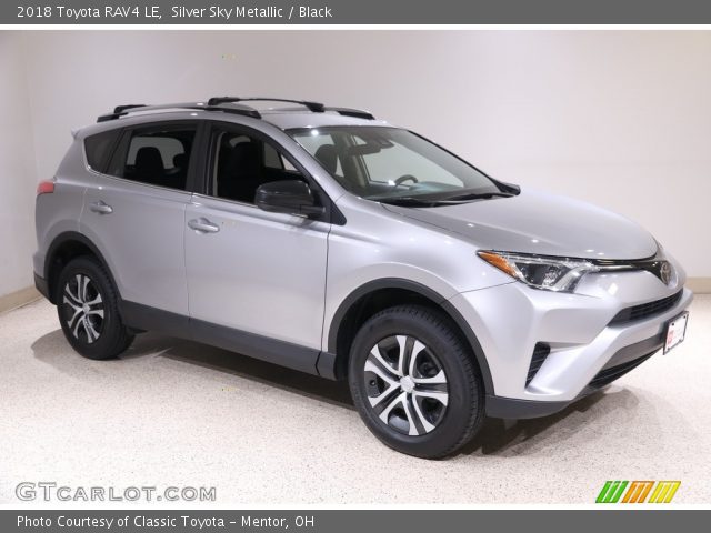 2018 Toyota RAV4 LE in Silver Sky Metallic