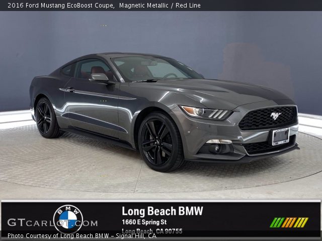 2016 Ford Mustang EcoBoost Coupe in Magnetic Metallic