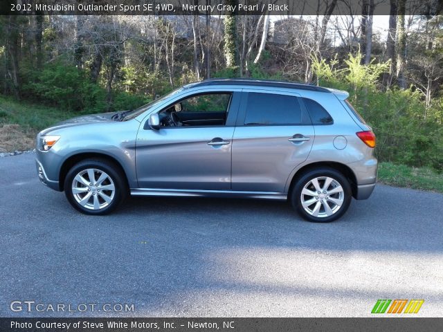 2012 Mitsubishi Outlander Sport SE 4WD in Mercury Gray Pearl