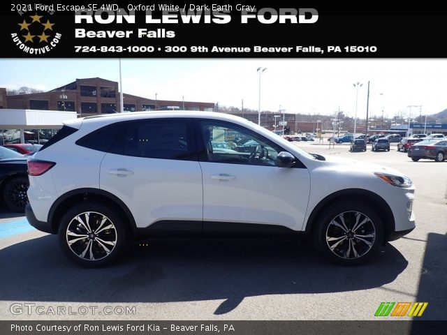 2021 Ford Escape SE 4WD in Oxford White