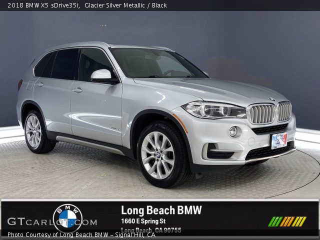 2018 BMW X5 sDrive35i in Glacier Silver Metallic