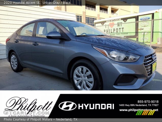 2020 Hyundai Accent SE in Urban Gray