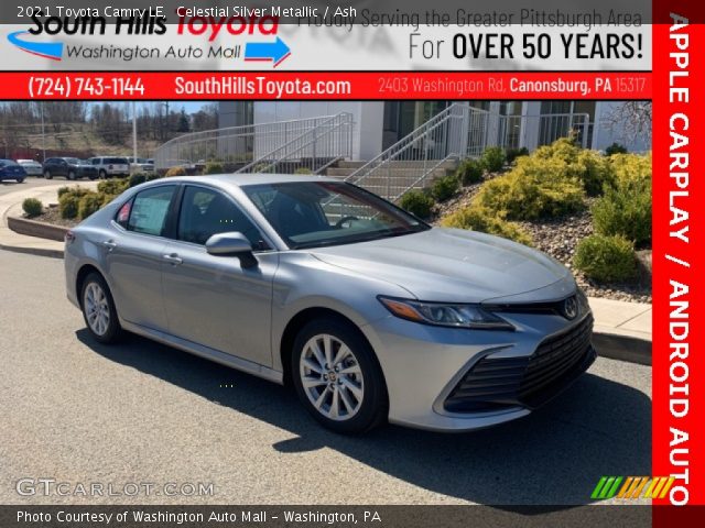 2021 Toyota Camry LE in Celestial Silver Metallic