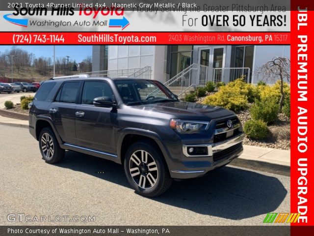 2021 Toyota 4Runner Limited 4x4 in Magnetic Gray Metallic