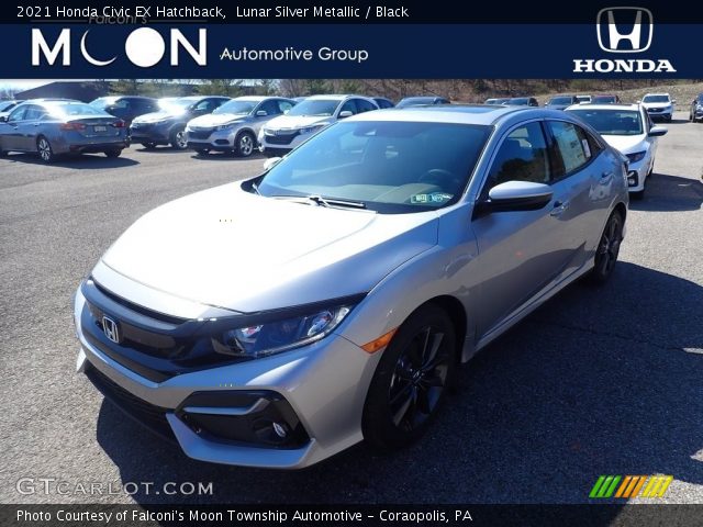 2021 Honda Civic EX Hatchback in Lunar Silver Metallic