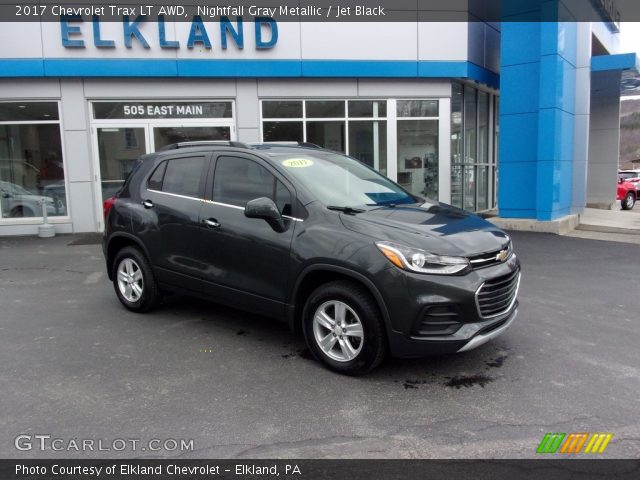 2017 Chevrolet Trax LT AWD in Nightfall Gray Metallic