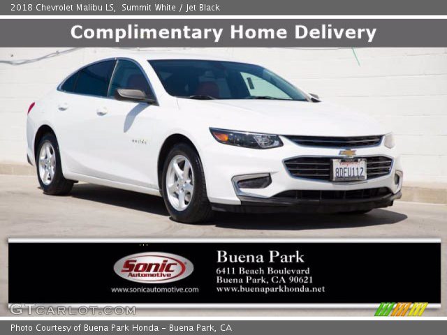 2018 Chevrolet Malibu LS in Summit White