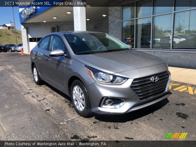 2021 Hyundai Accent SEL in Forge Gray