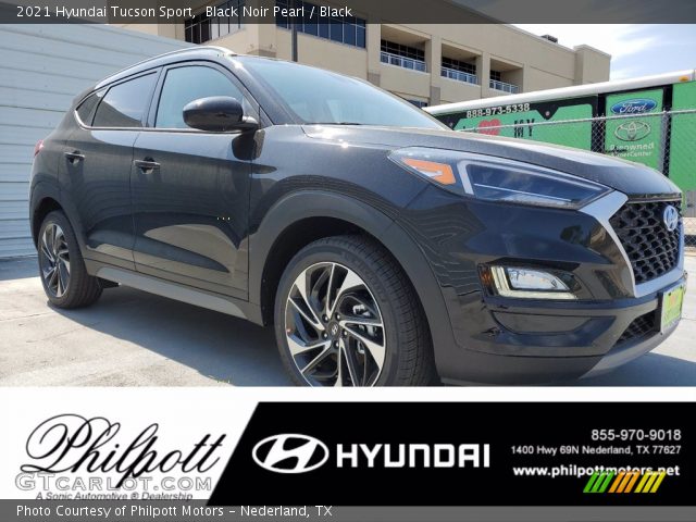2021 Hyundai Tucson Sport in Black Noir Pearl
