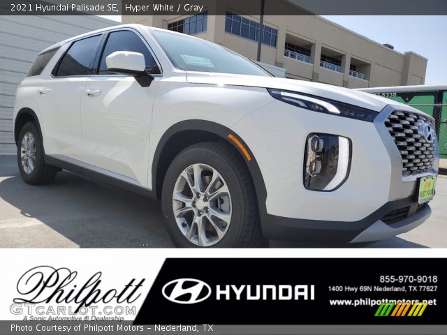2021 Hyundai Palisade SE in Hyper White