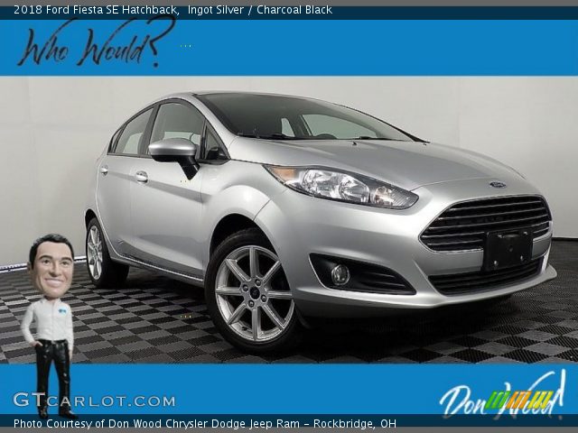 2018 Ford Fiesta SE Hatchback in Ingot Silver
