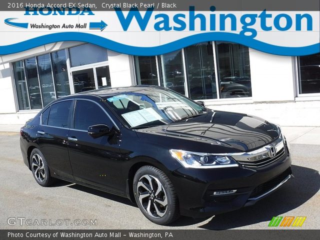 2016 Honda Accord EX Sedan in Crystal Black Pearl