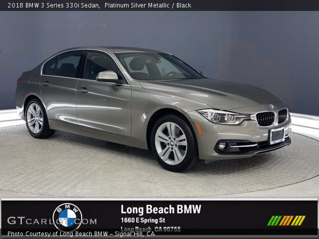 2018 BMW 3 Series 330i Sedan in Platinum Silver Metallic