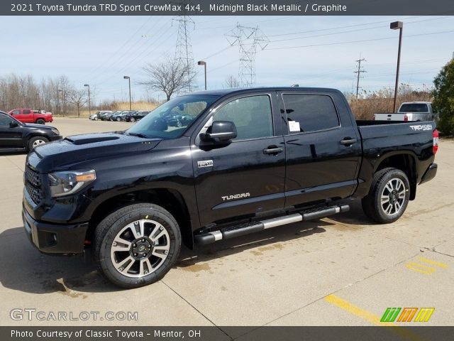 2021 Toyota Tundra TRD Sport CrewMax 4x4 in Midnight Black Metallic