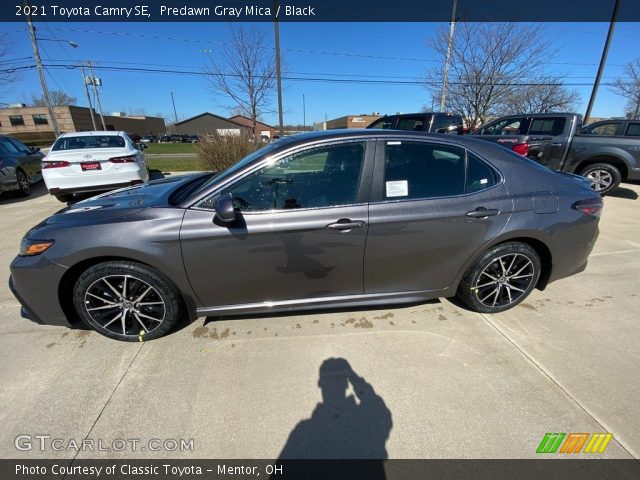 2021 Toyota Camry SE in Predawn Gray Mica