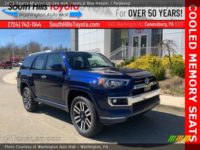 2021 Toyota 4Runner Limited 4x4 in Nautical Blue Metallic