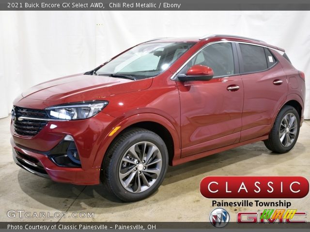 2021 Buick Encore GX Select AWD in Chili Red Metallic