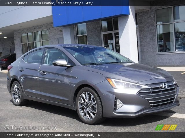 2020 Hyundai Elantra Limited in Machine Gray