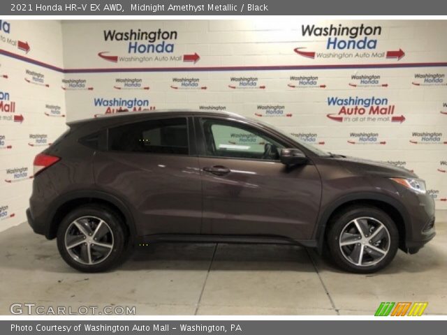 2021 Honda HR-V EX AWD in Midnight Amethyst Metallic