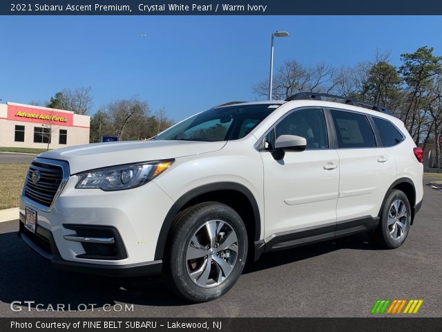 2021 Subaru Ascent Premium in Crystal White Pearl