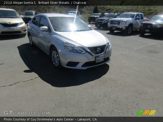 2019 Nissan Sentra S in Brilliant Silver Metallic