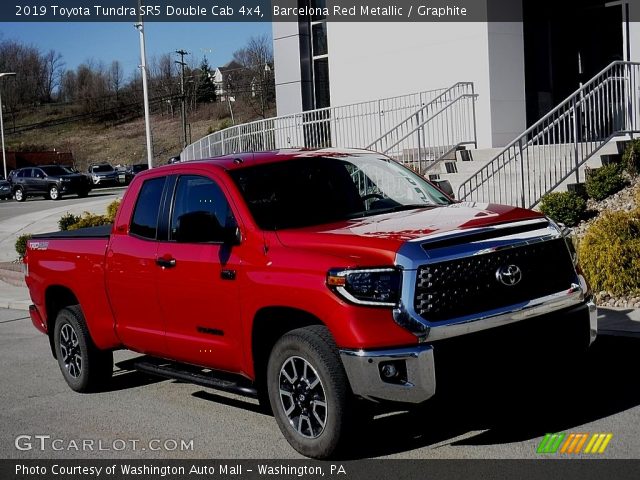 2019 Toyota Tundra SR5 Double Cab 4x4 in Barcelona Red Metallic