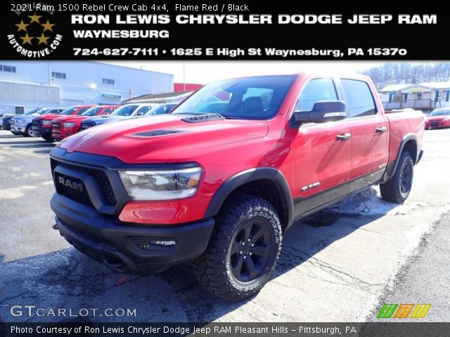 2021 Ram 1500 Rebel Crew Cab 4x4 in Flame Red