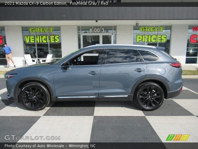 2021 Mazda CX-9 Carbon Edition in Polymetal Gray