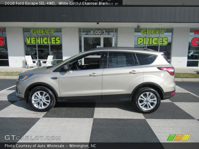 2018 Ford Escape SEL 4WD in White Gold