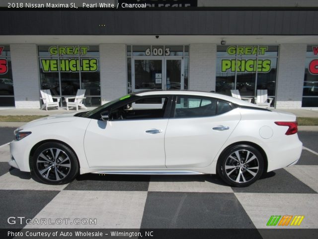 2018 Nissan Maxima SL in Pearl White