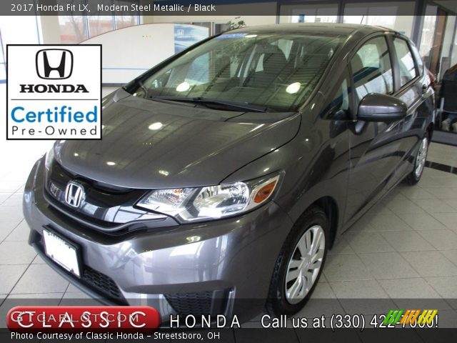 2017 Honda Fit LX in Modern Steel Metallic