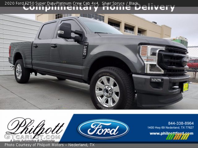 2020 Ford F250 Super Duty Platinum Crew Cab 4x4 in Silver Spruce