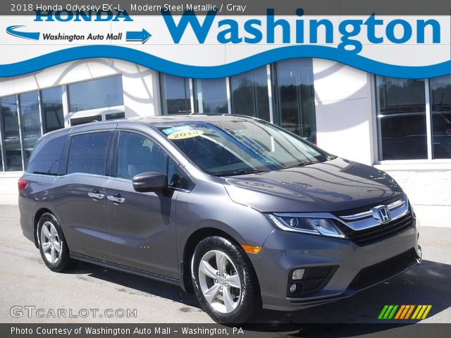 2018 Honda Odyssey EX-L in Modern Steel Metallic