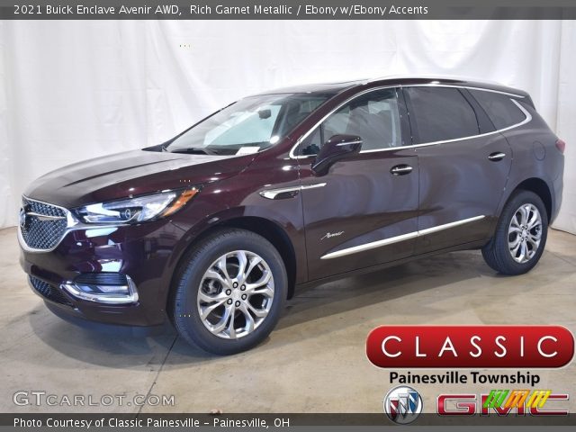 2021 Buick Enclave Avenir AWD in Rich Garnet Metallic