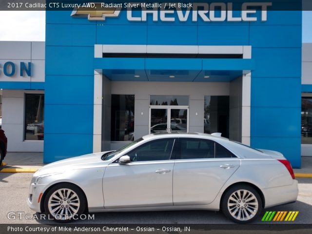 2017 Cadillac CTS Luxury AWD in Radiant Silver Metallic