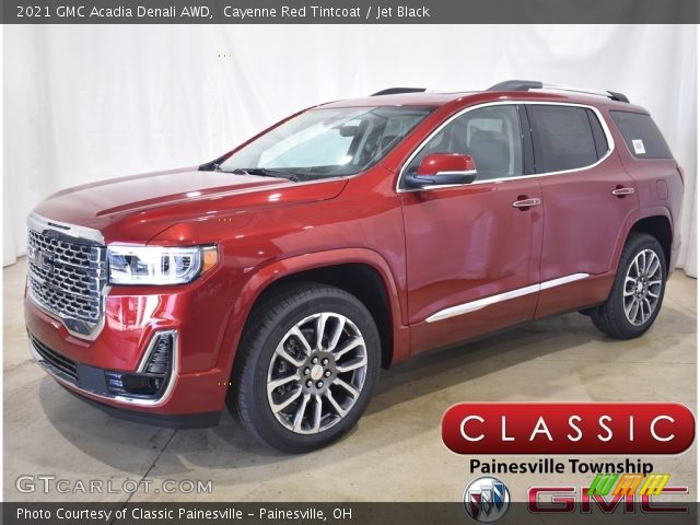 2021 GMC Acadia Denali AWD in Cayenne Red Tintcoat