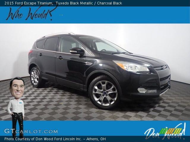 2015 Ford Escape Titanium in Tuxedo Black Metallic