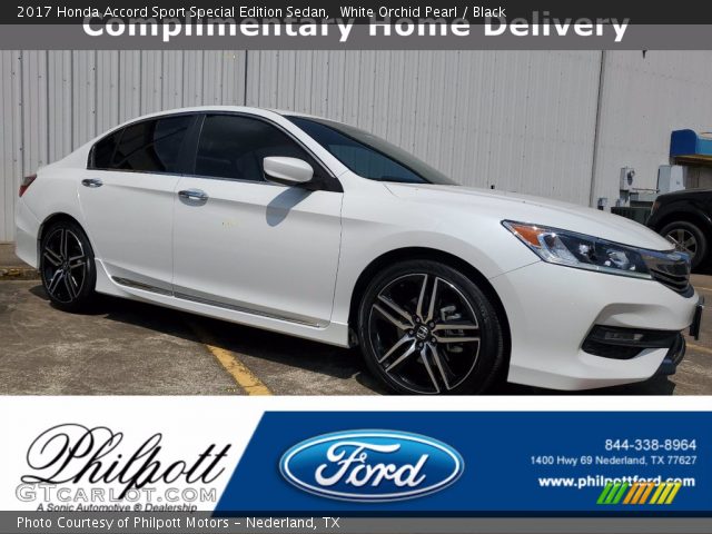 2017 Honda Accord Sport Special Edition Sedan in White Orchid Pearl